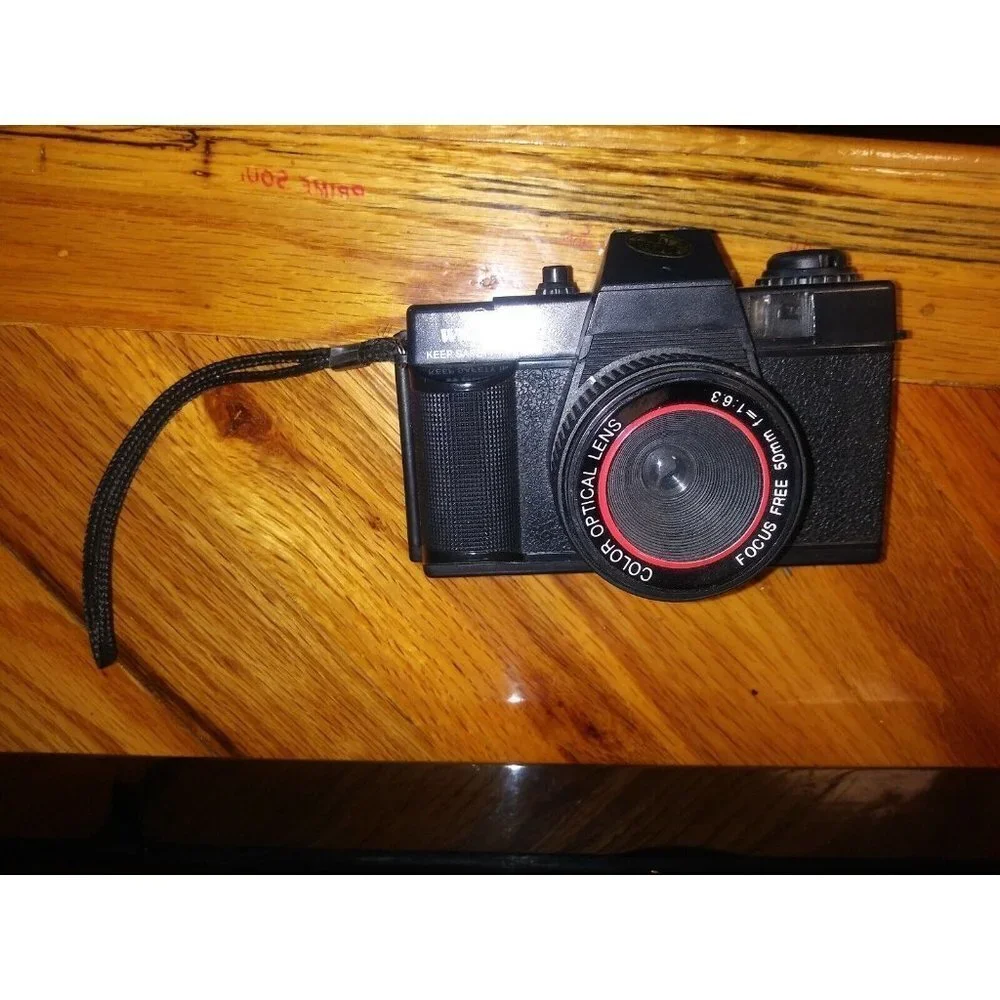 VTG Winchell's 35mm Film Camera 50mm 1:6.3 Lens 1980's Manual FOR PARTS ONLY